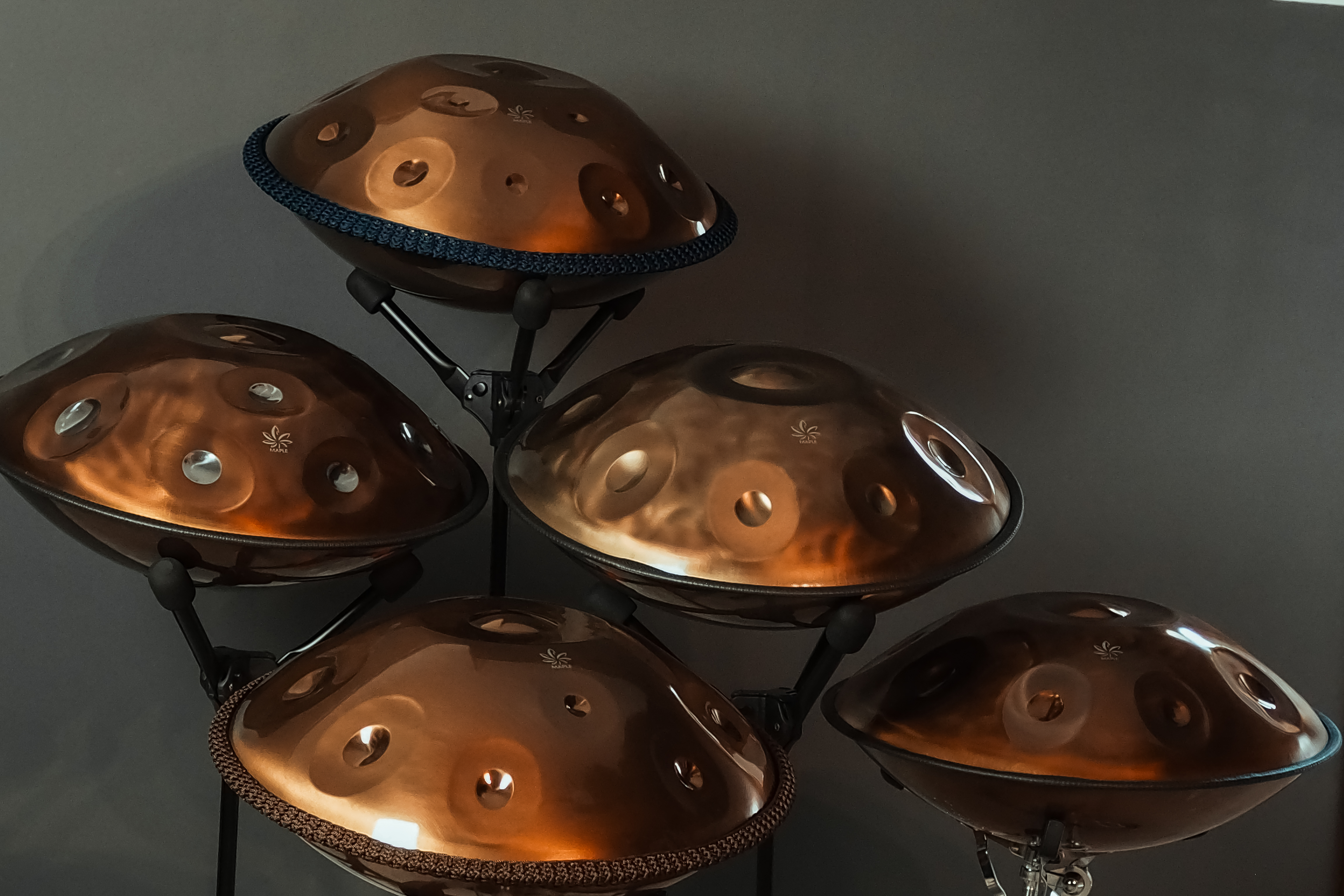 Maple Handpan detail