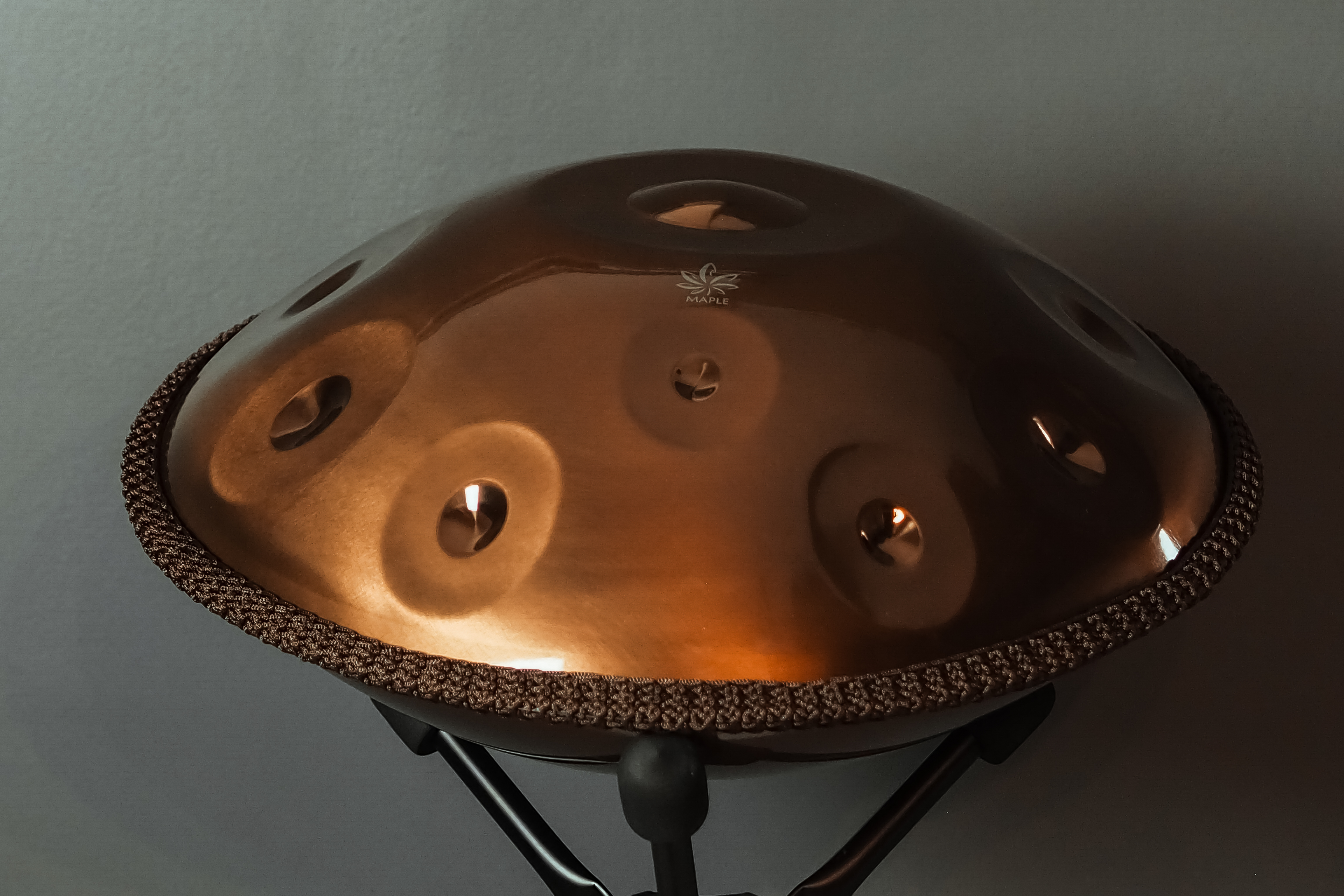 Maple 10-note handpan