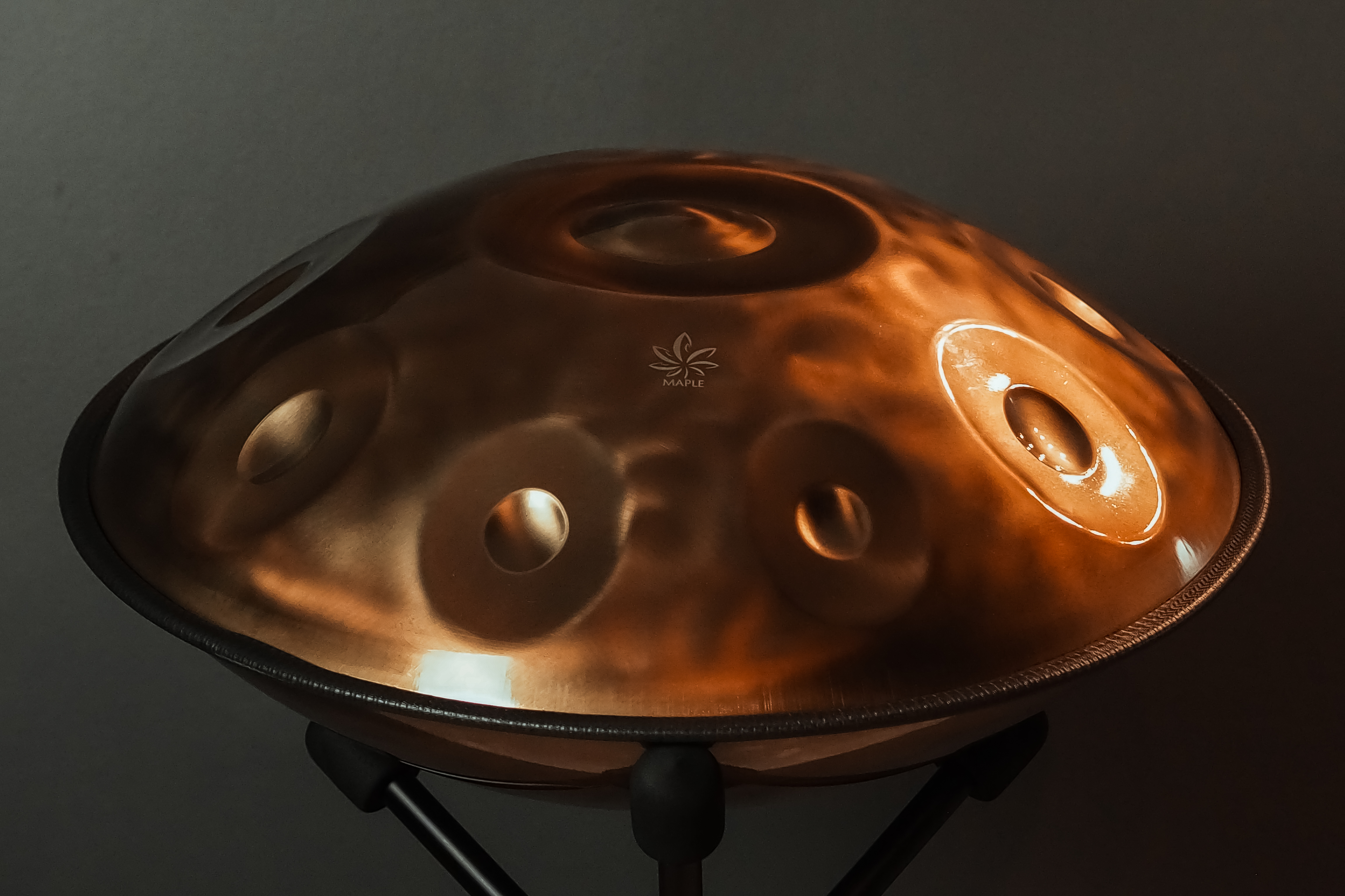 Maple 9-note handpan
